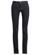 Current/elliott The Slim Straight Mid-rise Jeans