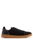 Loewe Round-toe Suede Low-top Trainers