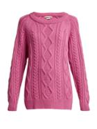 Queene And Belle Clara Cable-knit Cashmere Sweater