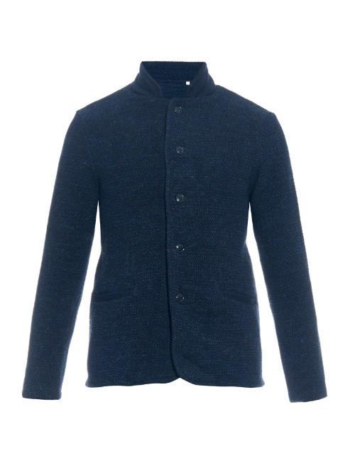 Tomorrowland Button-front Wool Cardigan