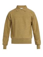 Matchesfashion.com Lemaire - Wool Knit Polo Sweater - Mens - Green