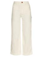 Bliss And Mischief Painter High-waisted Flared Jeans