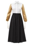 Matchesfashion.com Max Mara - Scacco Dress - Womens - White Multi