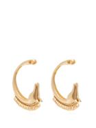 Matchesfashion.com Chlo - Arizona Horse Brass Hoop Earrings - Womens - Gold