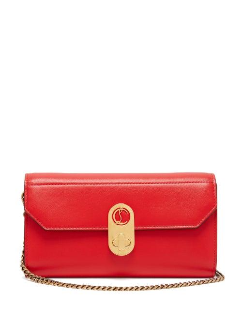 Matchesfashion.com Christian Louboutin - Elisa Leather Belt Bag - Womens - Red
