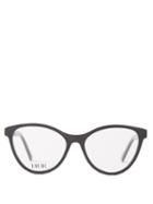 Dior - 30montaigne Cat-eye Acetate Glasses - Womens - Black