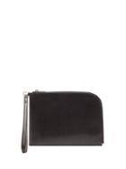 Matchesfashion.com Rick Owens - Distressed Leather Pouch - Womens - Black