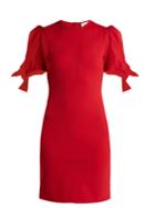 Redvalentino Albito Puff-sleeve Jersey Dress