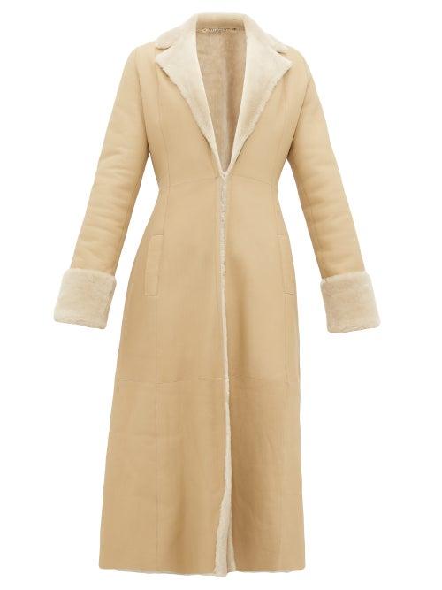 Matchesfashion.com Ludovic De Saint Sernin - Shearling Coat - Mens - Beige