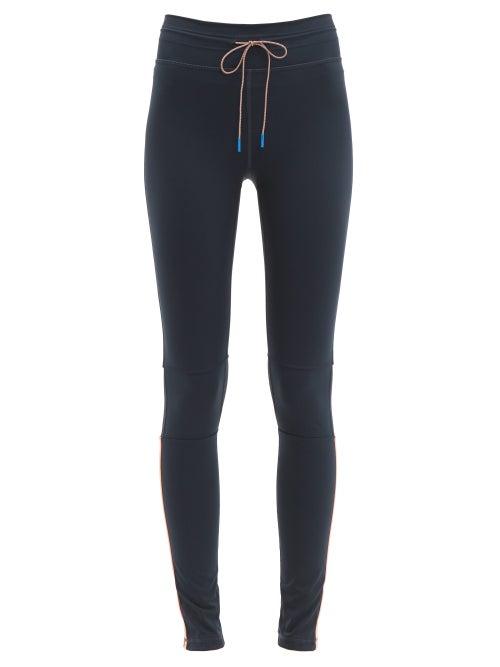 Matchesfashion.com The Upside - Magic Technical Jersey Leggings - Womens - Navy Multi