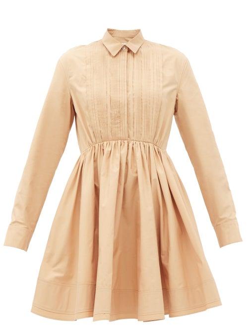 Matchesfashion.com Jil Sander - Nouvelle Cotton Dress - Womens - Nude
