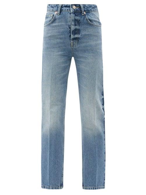Matchesfashion.com Raey - Find Straight-leg Jeans - Womens - Light Blue