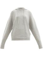Matchesfashion.com Extreme Cashmere - No. 90 Be Cool Knitted Hooded Sweatshirt - Womens - Grey