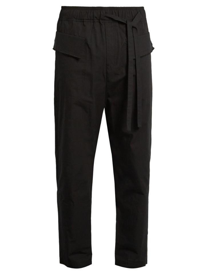 Damir Doma Paivi Drawstring Cotton Trousers