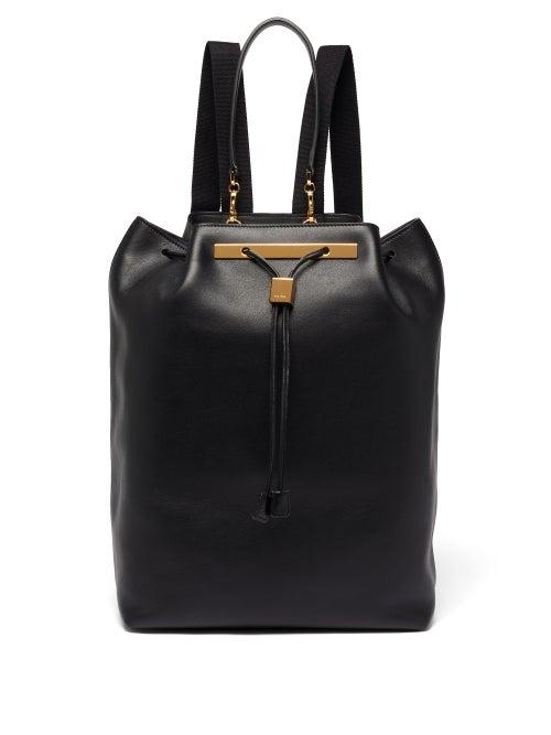 Matchesfashion.com The Row - 11 Leather Backpack - Womens - Black