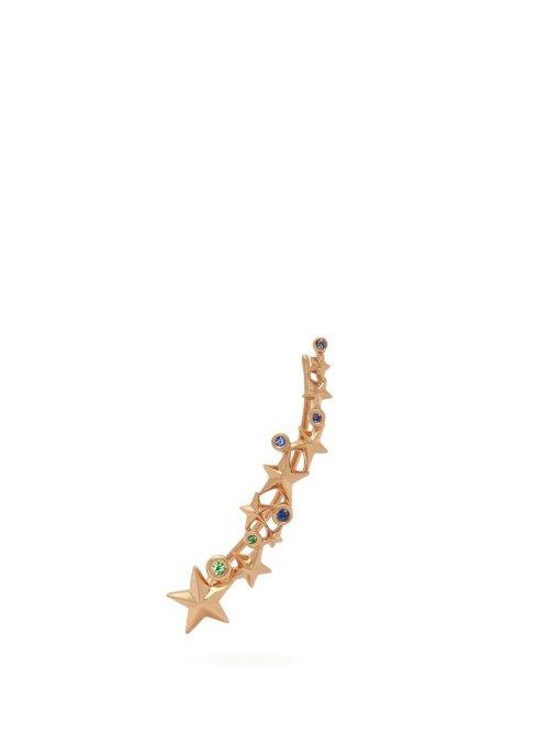 Matchesfashion.com Bibi Van Der Velden - Shooting Star 18kt Gold Ear Cuff - Womens - Gold
