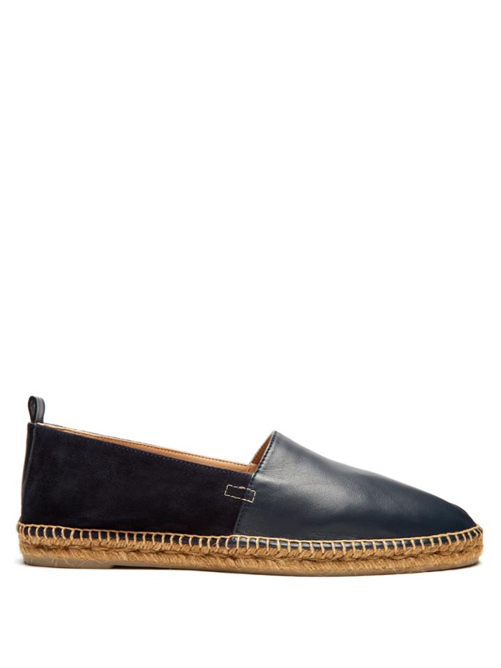 Castañer Nando Suede And Leather Espadrilles