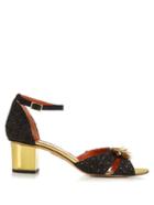 Charlotte Olympia Ferocious Raffia Sandals