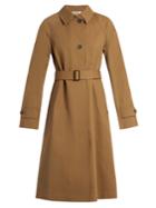 Jil Sander Croquet Single-breasted Cotton Trench Coat