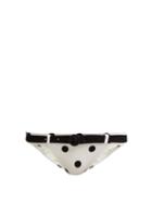 Matchesfashion.com Solid & Striped - The Rachel Polka Dot Bikini Briefs - Womens - White Black