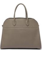 Matchesfashion.com The Row - Margaux 15 Medium Leather Tote Bag - Womens - Grey