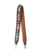 Fendi Strap You Stud-embellished Leather Bag Strap