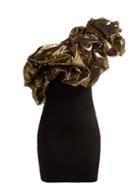 Matchesfashion.com Alexandre Vauthier - One Shoulder Tulle Mini Dress - Womens - Black Multi