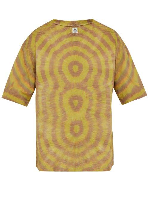 Matchesfashion.com Sasquatchfabrix - Tie Dye Cotton T Shirt - Mens - Brown Multi