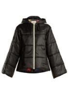 Gucci Logo-ribbon Quilted Jacket