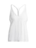 Matchesfashion.com Track & Bliss - Lacing Mesh Panel Performance Tank Top - Womens - White