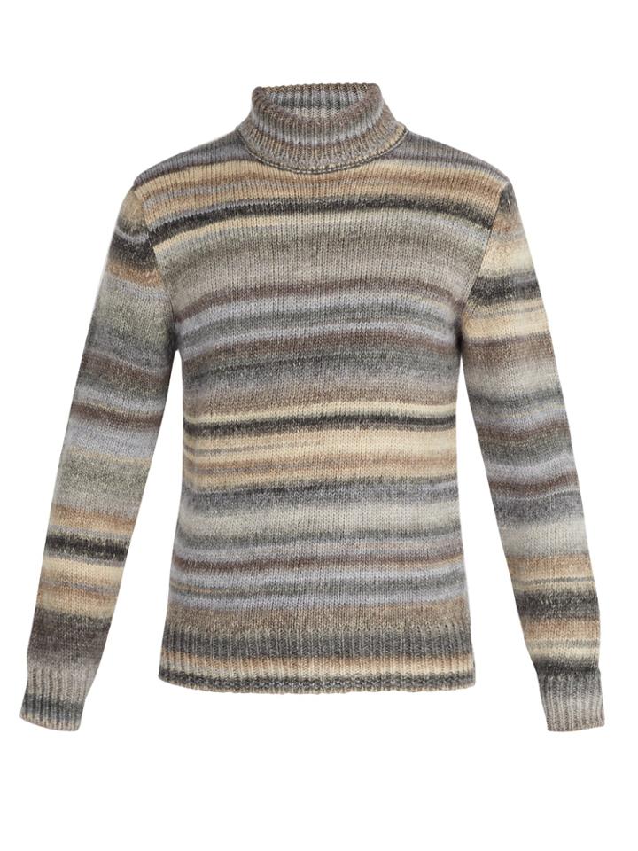 Altea Striped Roll-neck Sweater