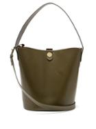 Matchesfashion.com Sophie Hulme - Swing Leather Bucket Bag - Womens - Khaki