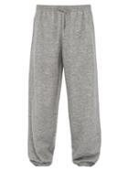 Matchesfashion.com Raey - Cashmere-blend Track Pants - Mens - Grey