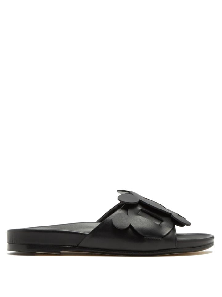 Anya Hindmarch Circulus Leather Slides
