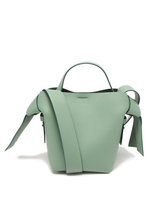 Acne Studios - Musubi Mini Leather Cross-body Bag - Womens - Green