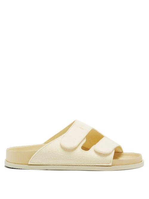 Matchesfashion.com Birkenstock X Toogood - The Forager Wool-felt Sandals - Womens - Cream