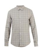 Éditions M.r St Germain Checked Cotton-flannel Shirt