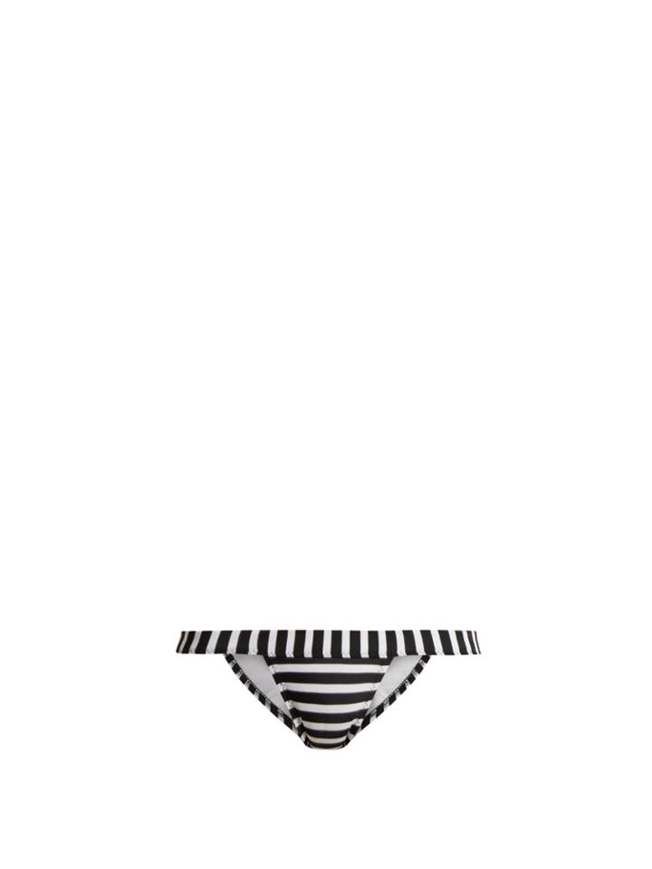 Norma Kamali 17 Banded Striped Bikini Briefs