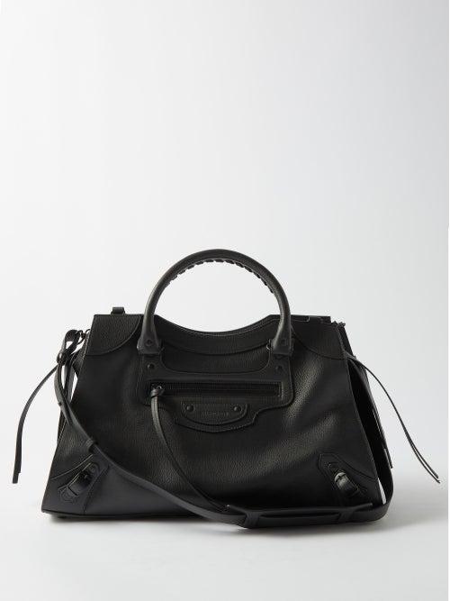 Balenciaga - Neo Classic Leather City Bag - Mens - Black