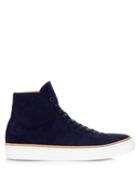 No. 288 Mulberry High-top Nubuck-leather Trainers