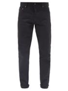 Mens Rtw Raey - Line Organic Selvedge-denim Slim-leg Jeans - Mens - Black