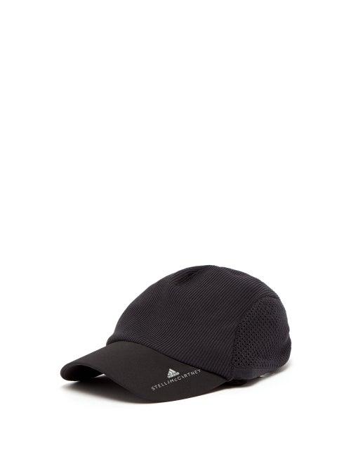 Matchesfashion.com Adidas By Stella Mccartney - Logo Print Technical Jersey Running Cap - Womens - Black
