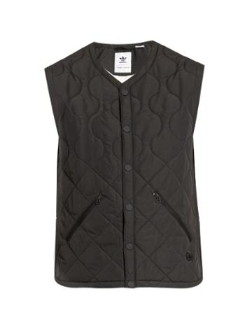 Adidas Originals By Wings + Horns Insulated Sleeveless Zip-through Top