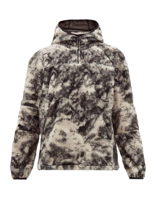 Matchesfashion.com 1017 Alyx 9sm - Marco Polar Half Zip Fleece Sweater - Mens - Black Multi