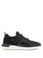 Matchesfashion.com Tod's - Active Sport Light 91b Leather And Suede Trainers - Mens - Black