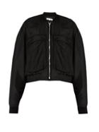 Katharine Hamnett At Ymc Padded Silk Bomber Jacket