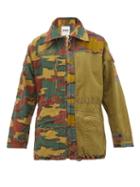 Matchesfashion.com Myar - Camouflage Print Cotton Blend Jacket - Womens - Camouflage