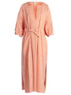 Maison Rabih Kayrouz Drawstring-waist Cotton-poplin Dress
