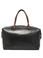 Matchesfashion.com Mtier - Perriand Large Leather Weekend Bag - Womens - Black Multi