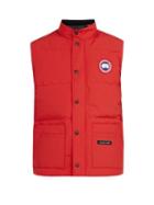Matchesfashion.com Canada Goose - Freestyle Crew Quilted Down Gilet - Mens - Red